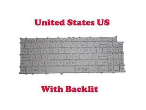 Backlit Keyboard For 15U70P 15U70P-P 15Z995 15Z995-U English White color No Frame Backlit Keyboard For 15U70P 15U70P-P 15Z995 15Z995-U English White color No Frame