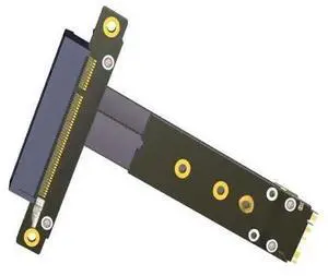 PCI express 3.0 x8 to M.2 NVMe Extension Cable NVME to PCIE 8X cable graphics Card Riser adapter PCI express 3.0 x8 to M.2 NVMe Extension Cable NVME to PCIE 8X cable graphics Card Riser adapter
