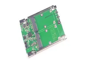 USB 3.1 to 2 mSATA SSD Raid controller card Converter with cable USB 3.1 to 2 mSATA SSD Raid controller card Converter with cable