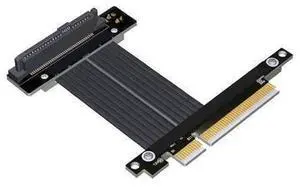 PCIE 4.0 X8 To U.2 SFF 8639 NVMe PCIE4.0 U2 Solid State Drive SSD SFF8639 X8 Adapter Riser Converter Extension Cable 64Gbps PCIE 4.0 X8 To U.2 SFF 8639 NVMe PCIE4.0 U2 Solid State Drive SSD SFF8639 X8 Adapter Riser Converter Extension Cable 64Gbps