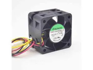 3-wire 40*40*28 4028 4cm PMD1204PQB1-A double ball bearing 12V 4W Server fan alarm 3-wire 40*40*28 4028 4cm PMD1204PQB1-A double ball bearing 12V 4W Server fan alarm