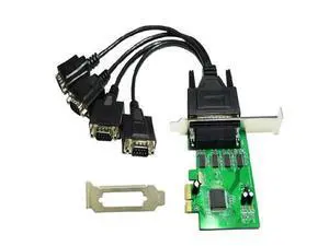 4 port Serial RS232 RS-232 COM port to PCI-e Express PCIE Adapter with Cable 9904 Chip 4 port Serial RS232 RS-232 COM port to PCI-e Express PCIE Adapter with Cable 9904 Chip