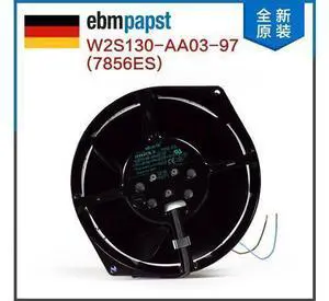 Original authentic German ebmpapst fan W2S130-AA03-97 7856ES all metal cooling fan Original authentic German ebmpapst fan W2S130-AA03-97 7856ES all metal cooling fan