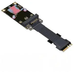 M.2 WiFi A.E Key To Mini Pcie 4.0 Wireless Network Card Adapter Converter M2 WiFi Interface To MPCIE MINIPCIE Expansion Cable M.2 WiFi A.E Key To Mini Pcie 4.0 Wireless Network Card Adapter Converter M2 WiFi Interface To MPCIE MINIPCIE Expansion Cable