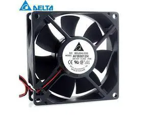 10pcs AFB0812H 8cm 8025 12V 0.24A 2wire double ball bearing fan pwm Delta 80*80*25mm 10pcs AFB0812H 8cm 8025 12V 0.24A 2wire double ball bearing fan pwm Delta 80*80*25mm
