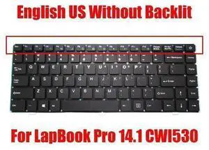 Laptop Replacement Keyboard For Chuwi LapBook Pro 14.1 CWI530 English US Laptop Replacement Keyboard For Chuwi LapBook Pro 14.1 CWI530 English US