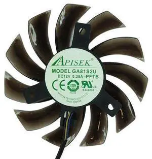 GPU cooling fan for GTX 660 GTX 970 Dual GA GPU cooling fan for GTX 660 GTX 970 Dual GA