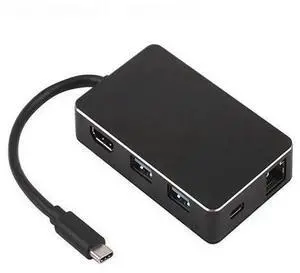 USB Type C HUB to HDMI RJ45 Multi USB 3.0 USB3.0 Power Adapter Book Pro Air Dock 3 Port USB-C USB HUB Splitter Hab USB Type C HUB to HDMI RJ45 Multi USB 3.0 USB3.0 Power Adapter Book Pro Air Dock 3 Port USB-C USB HUB Splitter Hab