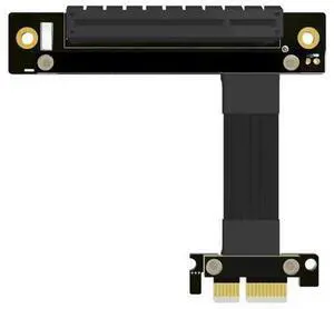PCIE 4.0 X1 To X8 Extension Cable Transfer Right Angle Straight Network Card Video Capture Card Adapter Expansion PCIE4.0 1x 8x PCIE 4.0 X1 To X8 Extension Cable Transfer Right Angle Straight Network Card Video Capture Card Adapter Expansion PCIE4.0 1x 8x