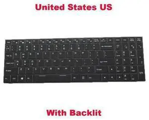 Backlit English Replacment keyboard Keyboard For CLEVO P650RS MP-13H83U4J4301 6-80-W6701-010-1G Backlit English Replacment keyboard Keyboard For CLEVO P650RS MP-13H83U4J4301 6-80-W6701-010-1G