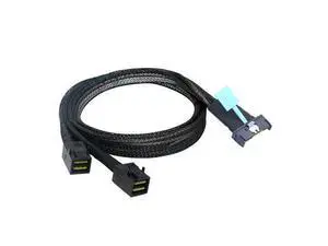 PCI-E 5.0 8X 74Pin to 2X 36Pin Mini SAS HD SFF-8643 Extension Data and Cord Cable PCI-E 5.0 8X 74Pin to 2X 36Pin Mini SAS HD SFF-8643 Extension Data and Cord Cable