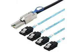 MINI SAS SFF-8088 26P to 4 Port SATA 7P female server connection cable MINI SAS SFF-8088 26P to 4 Port SATA 7P female server connection cable