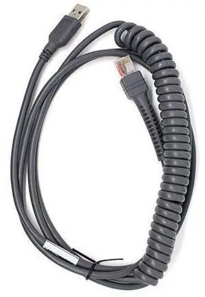 For CBA-U12-C09ZAR 3m coiled USB cable, suitable for DS6707 DS6878 DS9808 For CBA-U12-C09ZAR 3m coiled USB cable, suitable for DS6707 DS6878 DS9808