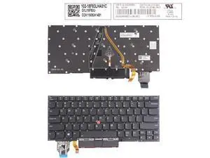 US Keyboard for Thinkpad x1 carbon 7th Gen 2019 Backlit SN20R55563 CS19BL 84US US Keyboard for Thinkpad x1 carbon 7th Gen 2019 Backlit SN20R55563 CS19BL 84US