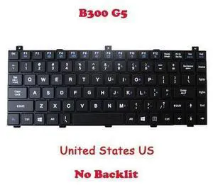 NO Backlit Keyboard For Getac B300 G5 NK5101-00000T-00/D 531085910001 English US NO Backlit Keyboard For Getac B300 G5 NK5101-00000T-00/D 531085910001 English US