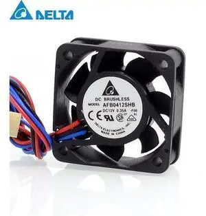 Delta 100 PCS/LOT AFB0412SHB 4015 4CM 40mm 12V 0.35A silent mini server axial cooling fan Delta 100 PCS/LOT AFB0412SHB 4015 4CM 40mm 12V 0.35A silent mini server axial cooling fan