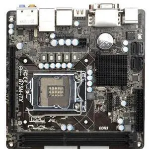 1155 Pins, Technology B75M-ITX Main Board B75 VGA 17x17cm DDR3 1155 Pins, Technology B75M-ITX Main Board B75 VGA 17x17cm DDR3