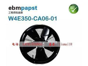 Original authentic German ebmpapst fan W4E350-CA06-01 140W 230V axial flow cooling fan Original authentic German ebmpapst fan W4E350-CA06-01 140W 230V axial flow cooling fan