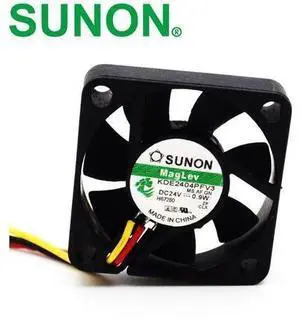 KDE2404PFV3 Double Ball Bearing Cooling Axial Fan DC 24V 4010 40*40*10mm 50 pcs/lot KDE2404PFV3 Double Ball Bearing Cooling Axial Fan DC 24V 4010 40*40*10mm 50 pcs/lot