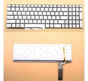 N56 N76 N550 N750 Q550LF N550LF N550JV with BACKLIT SILVER KEYBOARD N56 N76 N550 N750 Q550LF N550LF N550JV with BACKLIT SILVER KEYBOARD