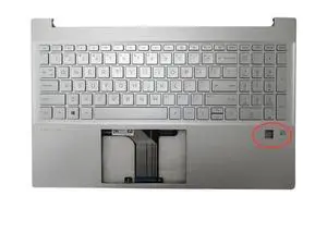 Top Cover For Pavilion 15-EH 15-EG Palmrest Backlit US Keyboard M08910-001 Top Cover For Pavilion 15-EH 15-EG Palmrest Backlit US Keyboard M08910-001