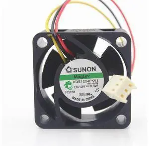 KDE1204PKV1 MS.AF.GN 40x40x20mm DC12V 0.8W Server Cooling Fan 3-wire 100pcs\/lot KDE1204PKV1 MS.AF.GN 40x40x20mm DC12V 0.8W Server Cooling Fan 3-wire 100pcs\/lot