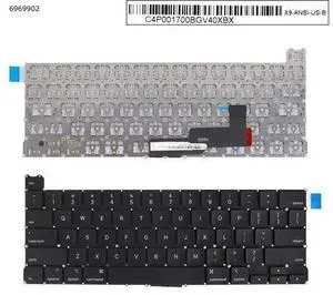 US Keyboard for Pro A2289 BLACK(without Backlit) US Keyboard for Pro A2289 BLACK(without Backlit)