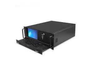 4U 550MM Deep Workstation Server Chassis Industrial PC Chassis All-in-One 4U Rackmount Chassis with 8.9 Inch LCD Screen 4U 550MM Deep Workstation Server Chassis Industrial PC Chassis All-in-One 4U Rackmount Chassis with 8.9 Inch LCD Screen