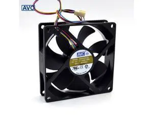 AVC 9025 9225 DS09225B12U 4-wire 6P double ball temperature control PWM fan AVC 9025 9225 DS09225B12U 4-wire 6P double ball temperature control PWM fan
