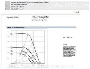 R3G140-8317076059 German original authentic 220V 110W 1.1A 2447 FFU fan R3G140-8317076059 German original authentic 220V 110W 1.1A 2447 FFU fan