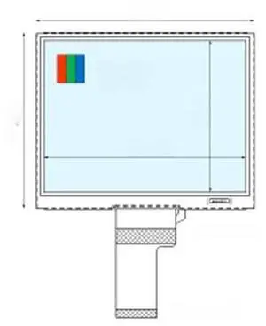 COM50T5123XLC 67pins 5 inch 320*240 LCD display COM50T5123XLC 67pins 5 inch 320*240 LCD display