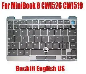 Laptop Palmrest For Chuwi MiniBook 8 CWI526 CWI519 MB1971002 XK-HS066 English US Laptop Palmrest For Chuwi MiniBook 8 CWI526 CWI519 MB1971002 XK-HS066 English US