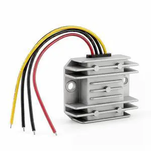 DC 12V 24V to 5V 5A 25W Auto Buck Power Converter DC Power Transformer | Aluminum Shell; Passive Cooling; Quiet Operation; High Efficiency; 100,000-hour lifespan; With Protection Funtion DC 12V 24V to 5V 5A 25W Auto Buck Power Converter DC Power Transformer | Aluminum Shell; Passive Cooling; Quiet Operation; High Efficiency; 100,000-hour lifespan; With Protection Funtion