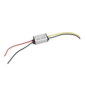 DC 12V to 8.4V 2A 16.8W Power Converter Auto Step-Down Power Module for Car | Small Size; Aluminum Shell; Passive Cooling; Quiet Operation; High Efficiency; 100,000-hour lifespan; Protective DC 12V to 8.4V 2A 16.8W Power Converter Auto Step-Down Power Module for Car | Small Size; Aluminum Shell; Passive Cooling; Quiet Operation; High Efficiency; 100,000-hour lifespan; Protective