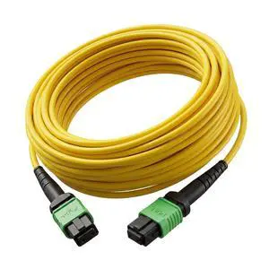 40G MPO Fiber Optic Patch Cord 5m Single-mode 12 Cores UPC Type-B Sequence | High-Speed 40G, Female to Female Connector 40G MPO Fiber Optic Patch Cord 5m Single-mode 12 Cores UPC Type-B Sequence | High-Speed 40G, Female to Female Connector