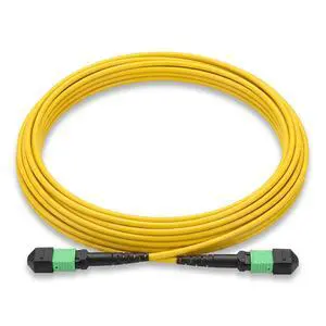 MPO Single Mode 40G Fiber Patch Cable 12 Cores UPC Type B 10m | 40G high-speed transmission, MPO female Type B Sequence, 0.3dB Insertion Loss, For Data Center FTHH MPO Single Mode 40G Fiber Patch Cable 12 Cores UPC Type B 10m | 40G high-speed transmission, MPO female Type B Sequence, 0.3dB Insertion Loss, For Data Center FTHH