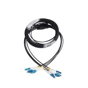4 Core UPC LC to LC Single-Mode Fiber Patch Cable for Indoor 10m | 0.3dB Insertion Loss, 500+ Mating Cycles, Flexible Jacket, for FTTH 4 Core UPC LC to LC Single-Mode Fiber Patch Cable for Indoor 10m | 0.3dB Insertion Loss, 500+ Mating Cycles, Flexible Jacket, for FTTH