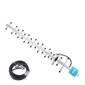 19dBi 4G LTE Yagi Antenna 698-2700MHz N Female with 10m Cable for Outdoor | 2G/3G/4G, Weatherproof, Aluminum Alloy, for Communication 19dBi 4G LTE Yagi Antenna 698-2700MHz N Female with 10m Cable for Outdoor | 2G/3G/4G, Weatherproof, Aluminum Alloy, for Communication