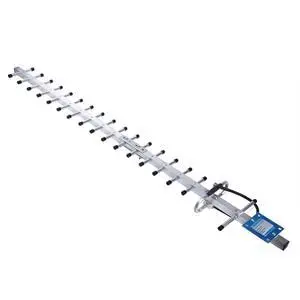 20dBi 4G LTE Yagi Antenna 824-2700MHz N Female for Outdoor | 2G/3G/4G GSM UMTS LTE, Weatherproof, Directional Vertical Polarization, RG58 Cable, for Communication 20dBi 4G LTE Yagi Antenna 824-2700MHz N Female for Outdoor | 2G/3G/4G GSM UMTS LTE, Weatherproof, Directional Vertical Polarization, RG58 Cable, for Communication