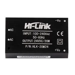 HLK-20M24 AC-DC 220V to 24V 20w Step-Down Power Supply Module Intelligent Household Switch Power Supply Module (5 PCS) HLK-20M24 AC-DC 220V to 24V 20w Step-Down Power Supply Module Intelligent Household Switch Power Supply Module (5 PCS)