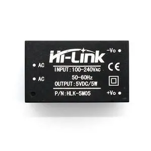 HLK-5M05 AC DC 220V to 5V 5W 5Watt Isolated Switching Step-Down Power Supply Module Converter HLK 5M05 HLK-5M05 AC DC 220V to 5V 5W 5Watt Isolated Switching Step-Down Power Supply Module Converter HLK 5M05