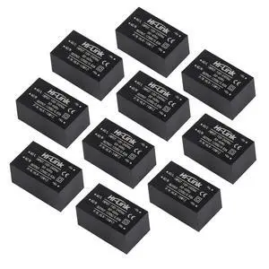 10pcs Mini Step-Down Power Supply Intelligent Household Switch Power Module HLK-PM01 HLK-5M05 10M05 HLK-2M05 AC DC 220V to 5V/3.3V/12V (HLK-10M12 12V 10W) 10pcs Mini Step-Down Power Supply Intelligent Household Switch Power Module HLK-PM01 HLK-5M05 10M05 HLK-2M05 AC DC 220V to 5V/3.3V/12V (HLK-10M12 12V 10W)