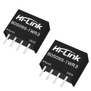 1WR3 42mA-1W DC-DC DC 1500VDC Isolation Power Module 2Pcs with Sustainable Short-Circuit Protection (B0509S-1WR3) 1WR3 42mA-1W DC-DC DC 1500VDC Isolation Power Module 2Pcs with Sustainable Short-Circuit Protection (B0509S-1WR3)