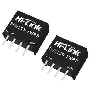1WR3 42mA-1W DC-DC DC 1500VDC Isolation Power Module 2Pcs with Sustainable Short-Circuit Protection (B0515S-1WR3) 1WR3 42mA-1W DC-DC DC 1500VDC Isolation Power Module 2Pcs with Sustainable Short-Circuit Protection (B0515S-1WR3)
