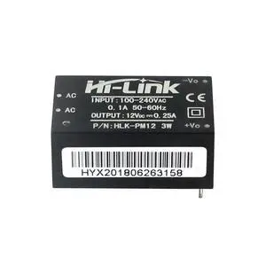 10pcs Mini Step-Down Power Supply Intelligent Household Switch Power Module HLK-PM01 HLK-5M05 10M05 HLK-2M05 AC DC 220V to 5V/3.3V/12V (HLK-PM12 220V-12V) 10pcs Mini Step-Down Power Supply Intelligent Household Switch Power Module HLK-PM01 HLK-5M05 10M05 HLK-2M05 AC DC 220V to 5V/3.3V/12V (HLK-PM12 220V-12V)