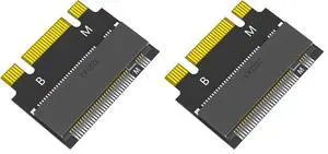 M.2 NVME M-Key B+M 2230 to 2242 SATA-Bus SSD Extension Adapter Card Compatible with ThinkPad X270 X280 T470 T480 L480 T580 Serials (2230 to 2242) (Pack of 2) M.2 NVME M-Key B+M 2230 to 2242 SATA-Bus SSD Extension Adapter Card Compatible with ThinkPad X270 X280 T470 T480 L480 T580 Serials (2230 to 2242) (Pack of 2)