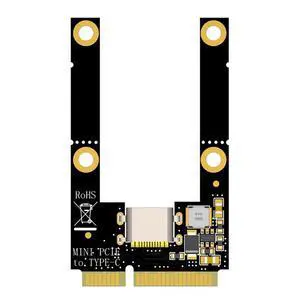 Mini PCI to TF/USB-C Adapter Card Support for Laptop Card Reader Supports Half-Height Full-Height Application (MINI PCI-E to USB-C) Mini PCI to TF/USB-C Adapter Card Support for Laptop Card Reader Supports Half-Height Full-Height Application (MINI PCI-E to USB-C)