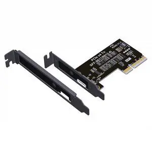 ADT-K993G PCIE 5.0 X4 to OCuLink SFF-8611 External Dock Adapter Compatible with NUC STX ITX Motherboard Mini PC (R29Q with Bracket) ADT-K993G PCIE 5.0 X4 to OCuLink SFF-8611 External Dock Adapter Compatible with NUC STX ITX Motherboard Mini PC (R29Q with Bracket)