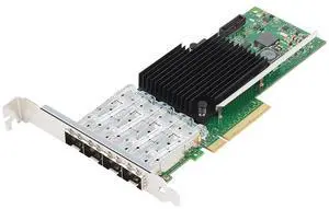 PCIe3.0 x8 to 4Port SFP+ Network Card 10G Fiber Module Adapter X710-DA4 Support X8 X16 PCIe3.0 x8 to 4Port SFP+ Network Card 10G Fiber Module Adapter X710-DA4 Support X8 X16