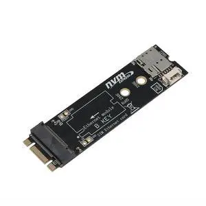 M.2 B Key to M.2 NGFF MKey/BKey Adapter Board for 4G/5G Modules PCIe Protocol, SIM Slot Support 3042/3052 M.2 B Key to M.2 NGFF MKey/BKey Adapter Board for 4G/5G Modules PCIe Protocol, SIM Slot Support 3042/3052